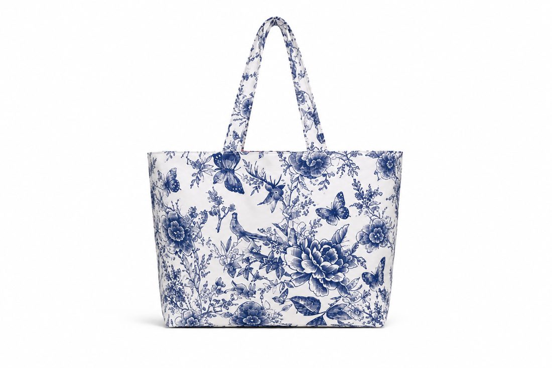 Toile de Jouy bleue